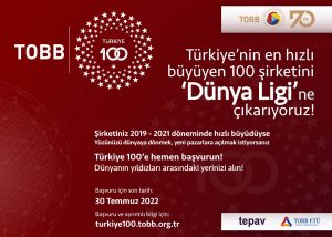 TOBB TÜRKİYE 100 YARIŞMASI HK.