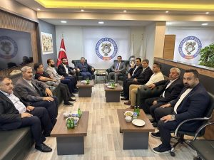 ERBİL TSO BAŞKANI ODAMIZI ZİYARET ETTİ