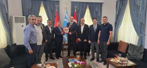 T.C. MUSUL BAŞKONSOLOSU VARLI’YA TEBRİK ZİYARETİ