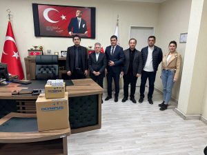 CİZRE DEVLET HASTANESİ’NE TRİNOKÜLER PATOLOJİ MİKROSKOBU HİBE ETTİK