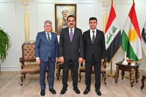 ERBİL VALİSİ UMED HOŞNAW’A ZİYARET