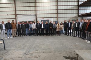 CİZRE BELEDİYESİ’NE 200 ÇÖP KONTEYNIRI HİBE ETTİK