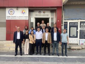 DEM PARTİ HEYETİNDEN ODAMIZA ZİYARET