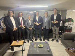 İŞ BANKASI HEYETİNDEN ODAMIZA ZİYARET