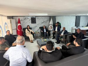 ALMANYA MİLLETVEKİLİ PAPO ODAMIZI ZİYARET ETTİ