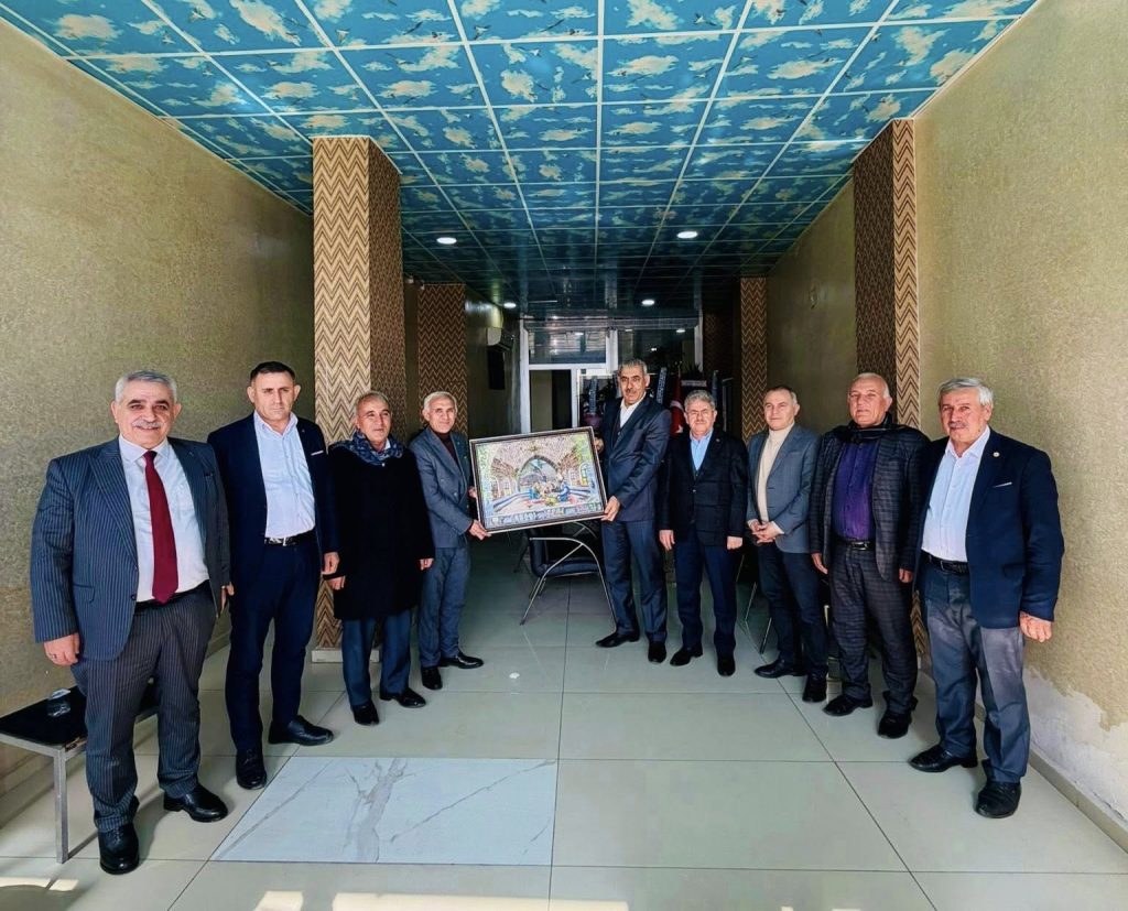 CİZRE ŞOFÖRLER VE OTOMOBİLCİLER ESNAF ODASINA TEBRİK ZİYARETİ