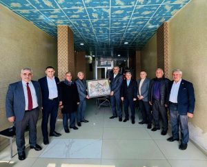 CİZRE ŞOFÖRLER VE OTOMOBİLCİLER ESNAF ODASINA TEBRİK ZİYARETİ