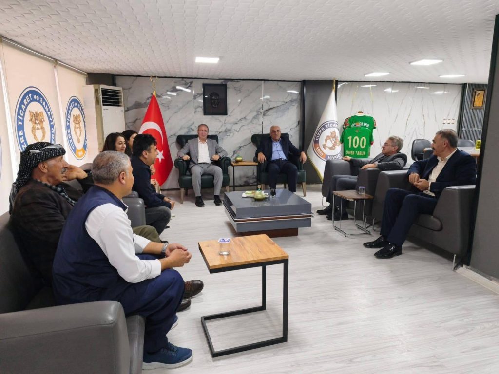 ŞIRNAK MİLLETVEKİLİ İRMEZ ODAMIZA ZİYARETTE BULUNDU