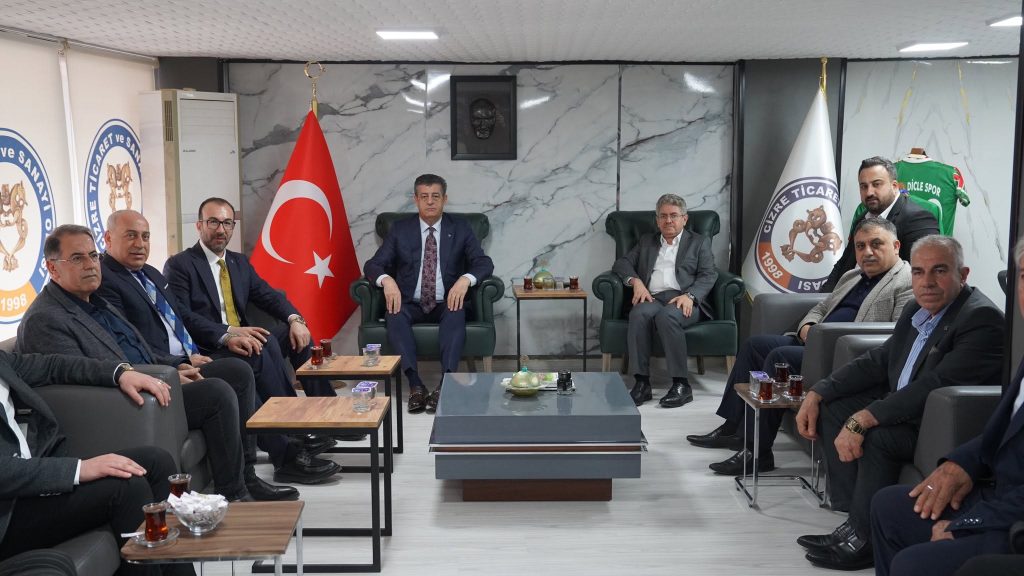 ŞIRNAK BELEDİYE BAŞKANINDAN ODAMIZA ZİYARET