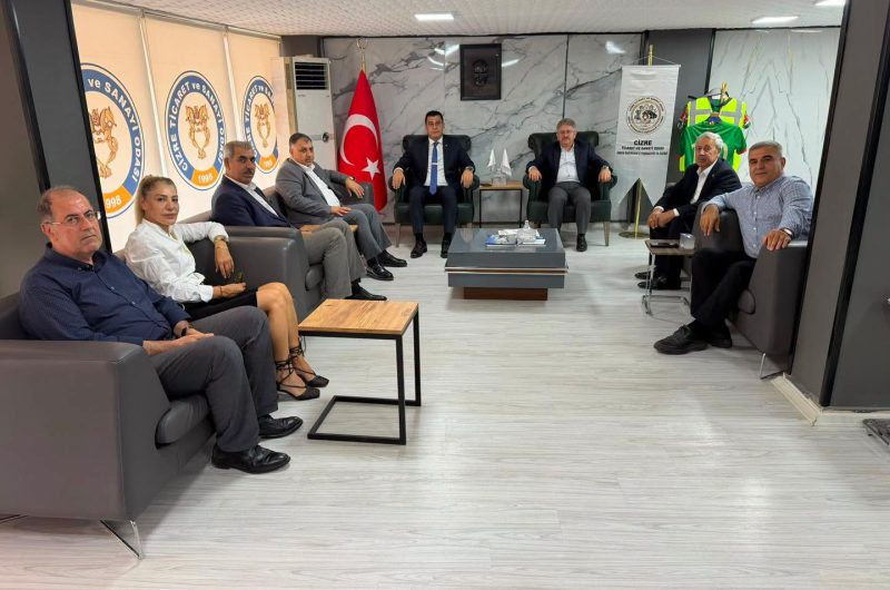CİZRE CUMHURİYET BAŞSAVCISI KÖROĞLU ODAMIZI ZİYARET ETTİ