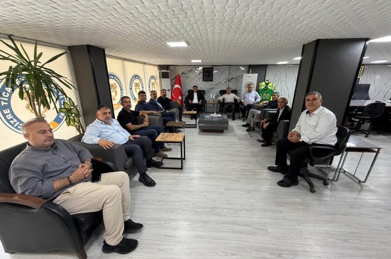 CİZRE ESO BAŞKANI ODAMIZI ZİYARET ETTİ